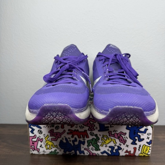 Nike Kobe 10 TB Court Purple Size 17‎ Good Condition 813030-501 Basketball Shoes main image 9